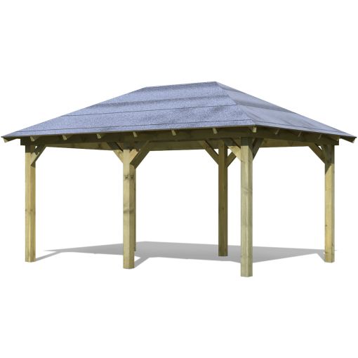 Karibu Paviljoen Perida Houten paviljoen 2