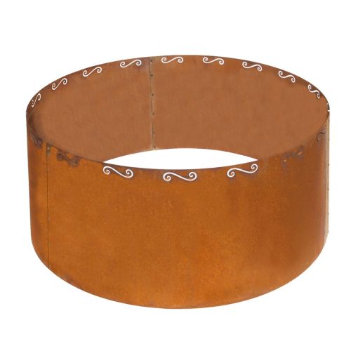 bellissa verhoogde plantenbak Corten rond 2