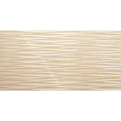 Wellker wandtegel Yoro Crema Waves 2