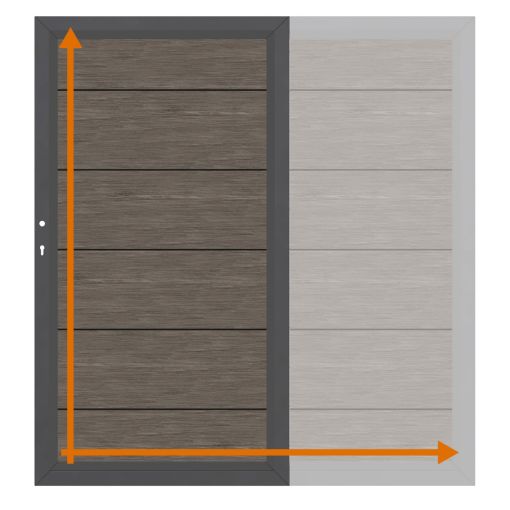 TraumGarten Tuinpoort op maat schutting 2