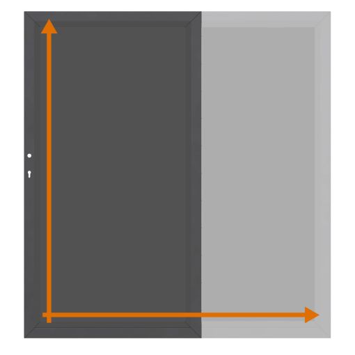 TraumGarten Enkele poort op maat 2
