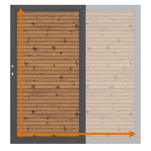 TraumGarten enkele poort op maat 2