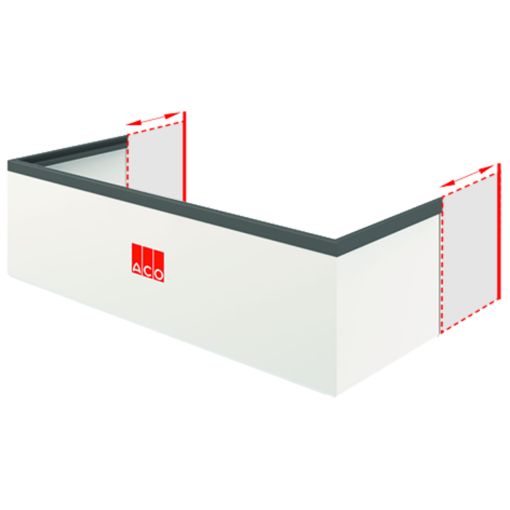 ACO Therm® Opstekelement hoogteverstellbaar 3-300 2