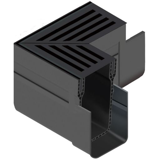 ACO Slimline hoekelement met hoekrooster 2