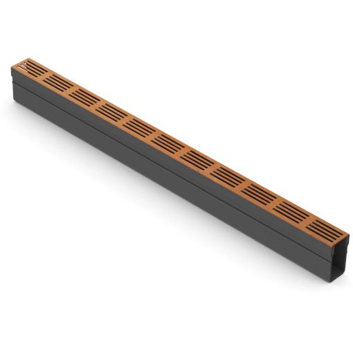 ACO Slimline dakgoot met rooster 2