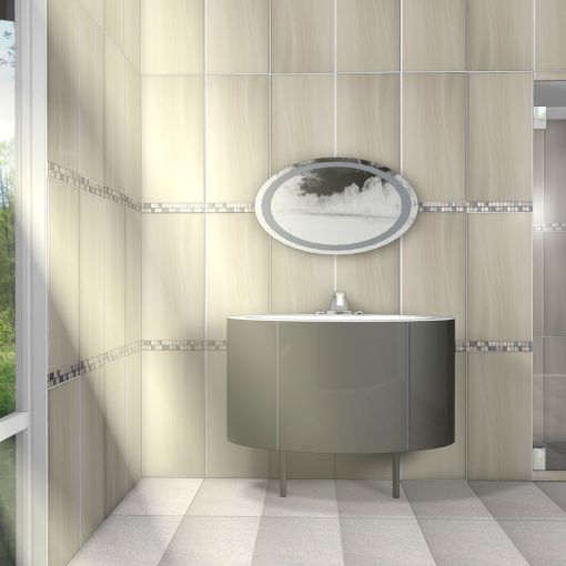 Wellker wandtegels Corazal beige mat 2