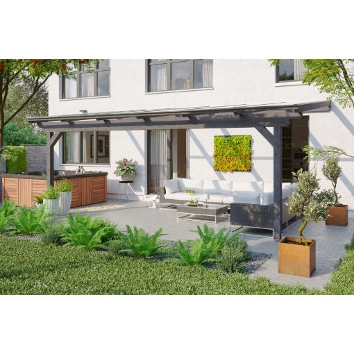 Skan Holz Terrasoverkapping Ancona Terrasdak 2