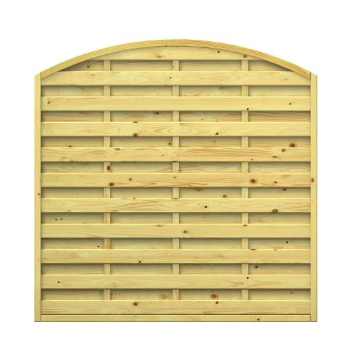 Wellker schutting KDI hout boogvorm 2