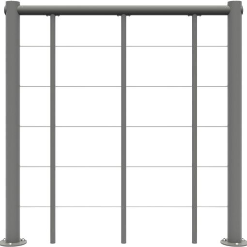 Minka balustrade met onderliggers en 2