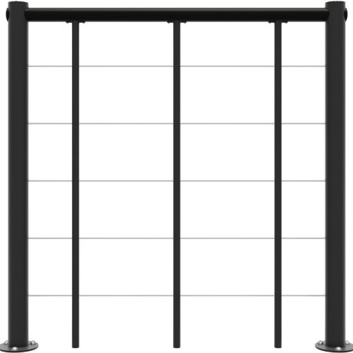 Minka balustrade met ondergurten en 2