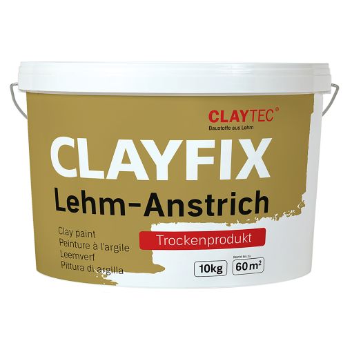 ClayTec Leem-Verfwerkstof Rood CLAYFIX zonder 2