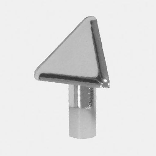 BLANKE Tegelprofiel Driehoekprofiel Buitenhoek Messing 2