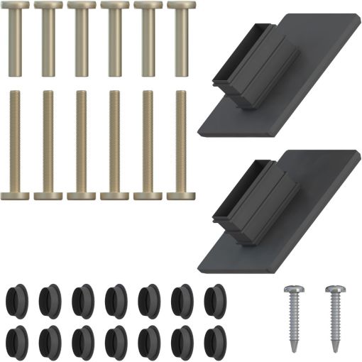 TraumGarten schutting SYSTEM accessoiresverpakking klemschuttingpalen 2
