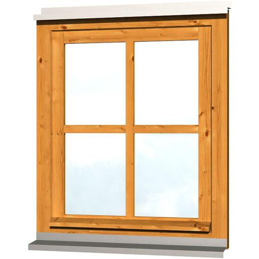 Skan Holz enkel raam Eik 2