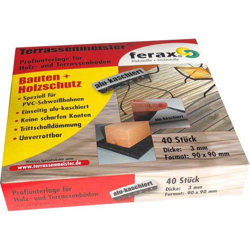ferax Profi-ondervloer Rubberkorrels 2