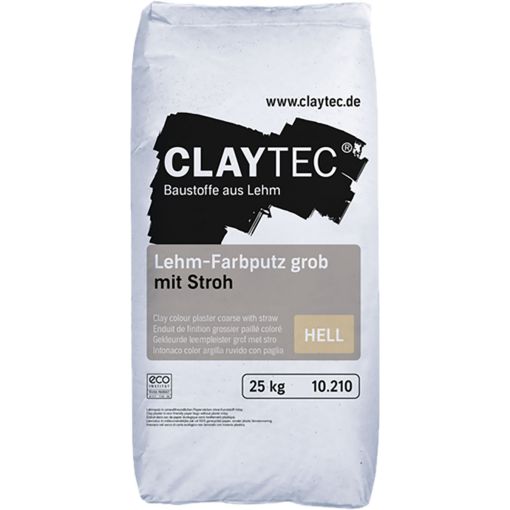 ClayTec leimspaachtel grof met stro, 2