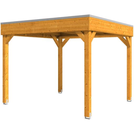 Skan hout paviljoen Toulouse eik 2