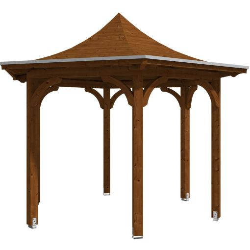 Skan Holz Pavilion Versailles Nussbaum 2