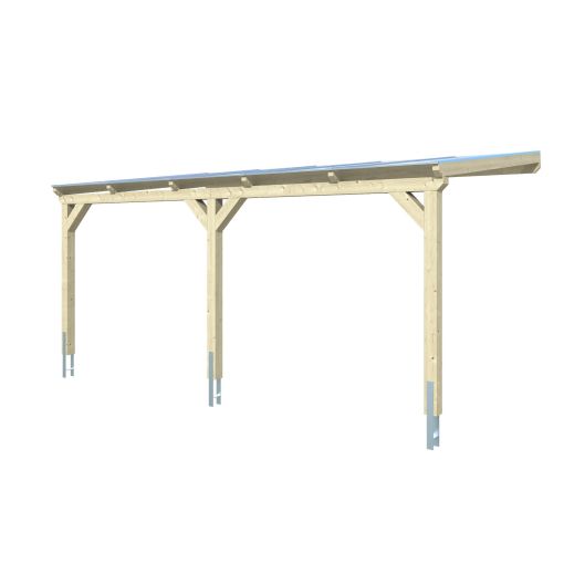 SKAN HOLZ Carport Vogtland aanleuning 2