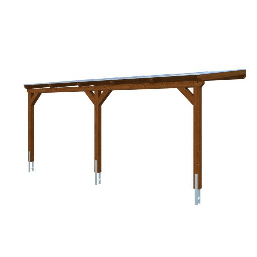 SKAN HOLZ Carport Vogtland Aanleuncarport, 2