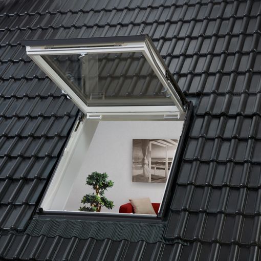 VELUX Uitstekraam GTU 0066 Klap-zwaairaam 2