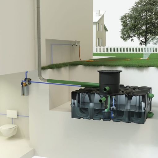 ACO Rain4me regenwatertank Huis en 2