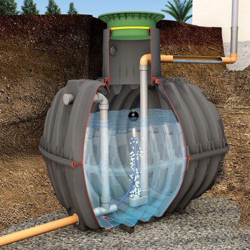 GRAF Ronde opvoertank Retentieregenwatertan 2