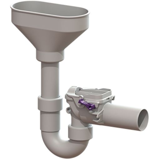 KESSEL Terugslagklepdubbel Staufix-Siphon HT Verwarming 2