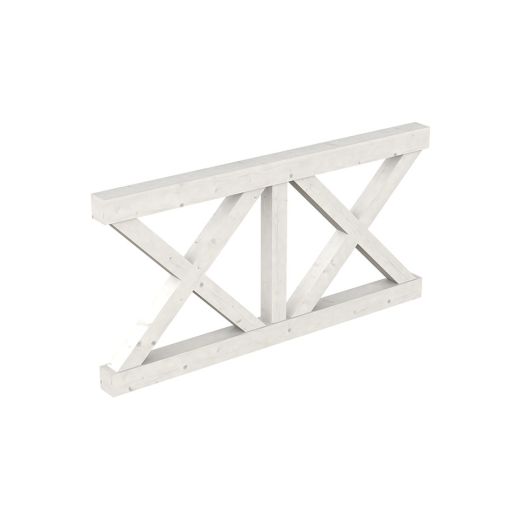 Skan Holz balustrade Andreaskreuz, voor 2