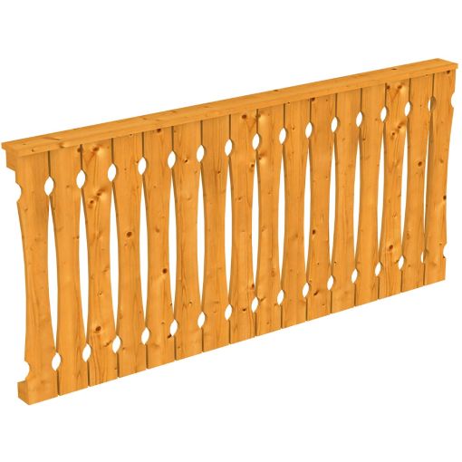 Skan Holz zijwand Lamellenholz Eik 2