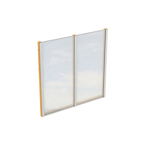 Skan Holz zijwand Polycarbonat Vrijstaand 2