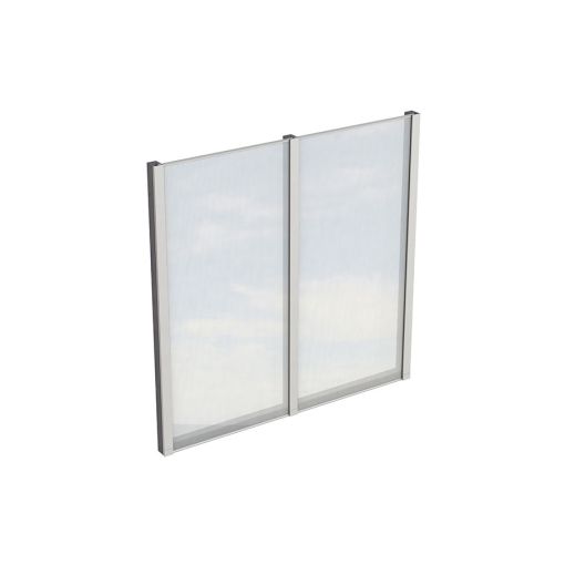 Skan Holz zijwand polycarbonaat vrijstaand 2