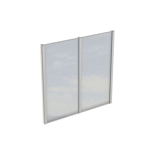Skan Holz zijwand polycarbonaat vrijstaand 2