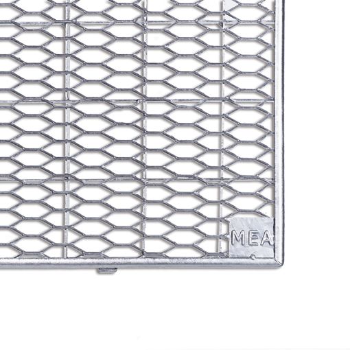 MEA Lichtschachtrooster Streckmetaal Breedte 1000 2