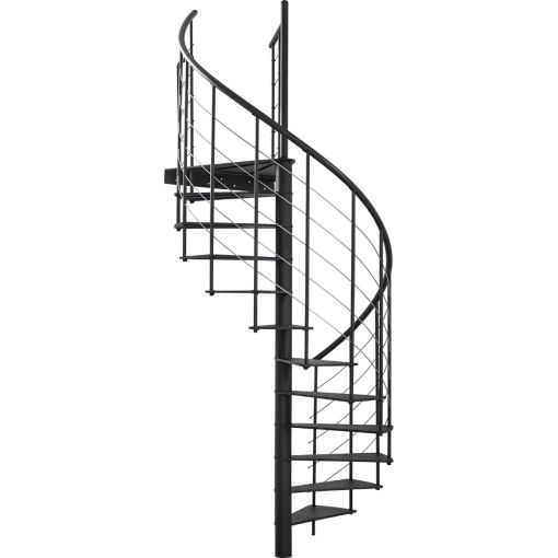 Minka Spiltrap Milano zwart Wendeltrrap 2