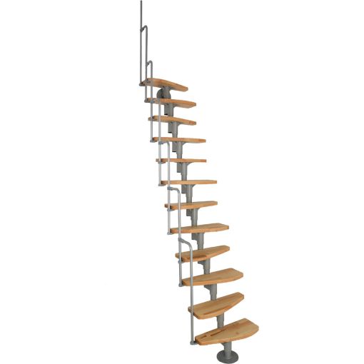 Minka middenboom trap Monaco grijs 2