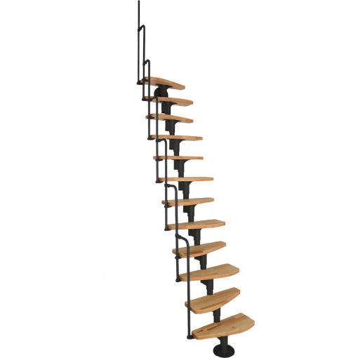 Minka middenboom trap Monaco zwart 2