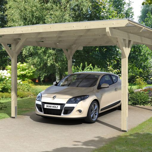 Skan Holz Enkelelement Carport Odenwald 2