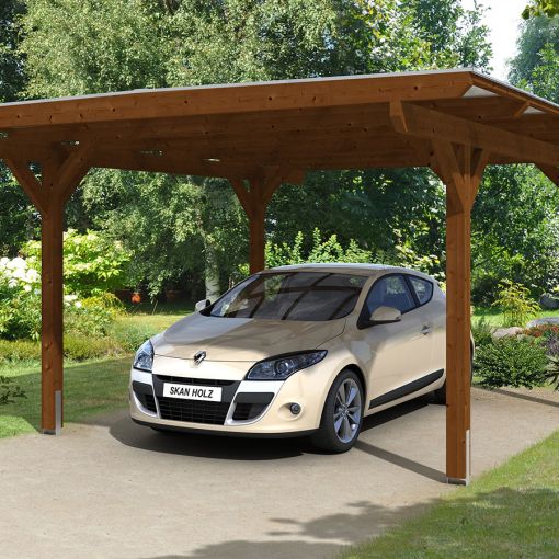 Skan Holz Enkele carport Odenwald 2