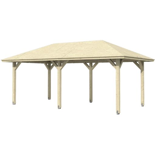 Skan Holz Pavillon Orleans naturel 2