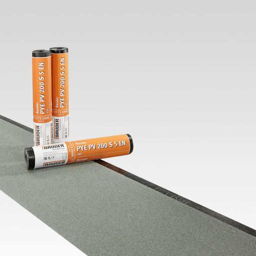 BAUDER Elastomeerbitumen-Schweißbahn PYE PV 200 2