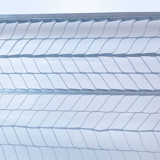 Wellker Rippstretch-metaal pleisterdrager 2