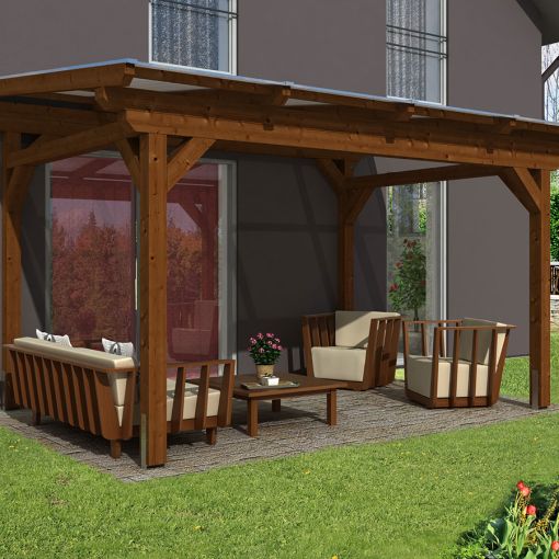 Skan Hout terrasoverkapping Sanremo terrasdak 2