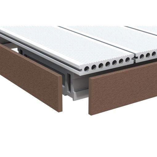 TraumGarten DreamDeck WPC afwerkingslijst bruin 2