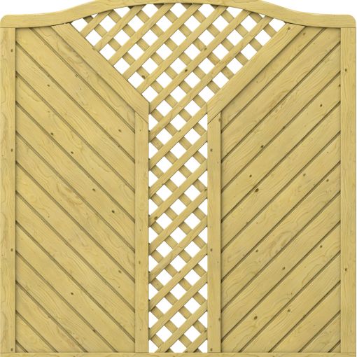 TraumGarten schutting GADA hout met 2