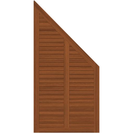 TraumGarten schutting GRAZIA hardwood aansluiting 2