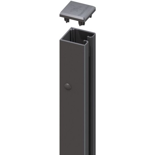 TraumGarten schutting SYSTEM U-klemprofiel antraciet 2