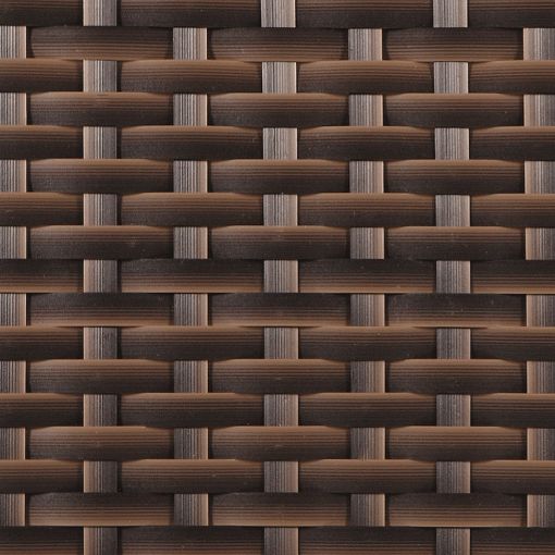 TraumGarten-schutting WEAVE Mocca rechthoek zichtscherm 2