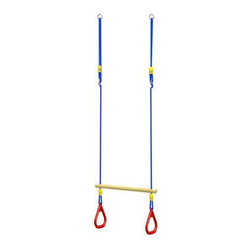 WINNETOO Houten trapeze met ringen 2