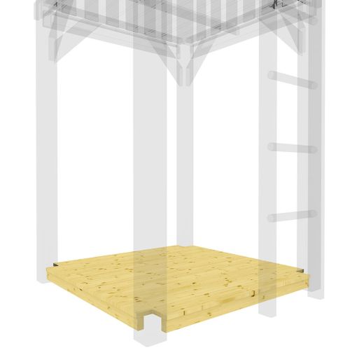 WINNETOO houten bodem voor speeltoren 2